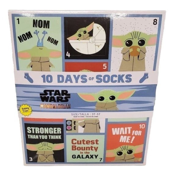 Star Wars Accessories Disney Stars Wars Advent Calendar Baby Yoda